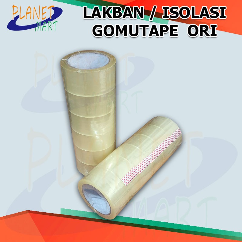 

Lakban Isolasi Bening Berkualitas Lem Kuat Lentur Elastis Tebal