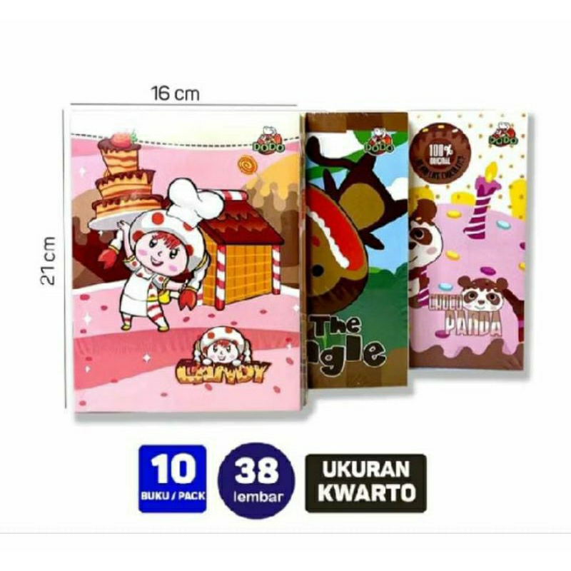 

Buku Tulis SIDU DODO 38 Lembar / Buku Tulis Dodo / Buku Tulis Sidu / Dodo Sidu