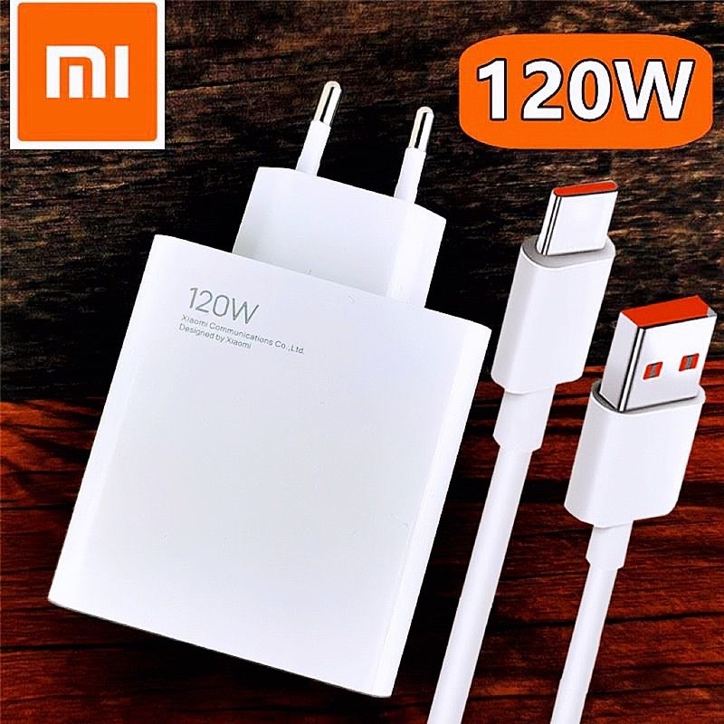 Charger Original 120W Fast Charging Charger Xiaomi 120W Original 100%
