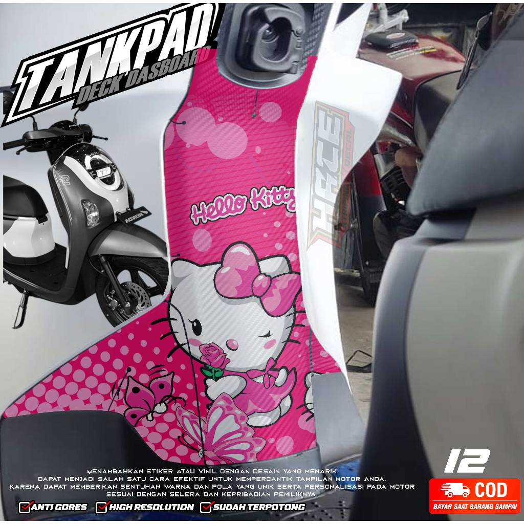PART 05 STIKER TANKPAD DASBOR SCOOPY NEW 2025 - STIKER TANKPAD DASBOR SCOOPY NEW TERBARU