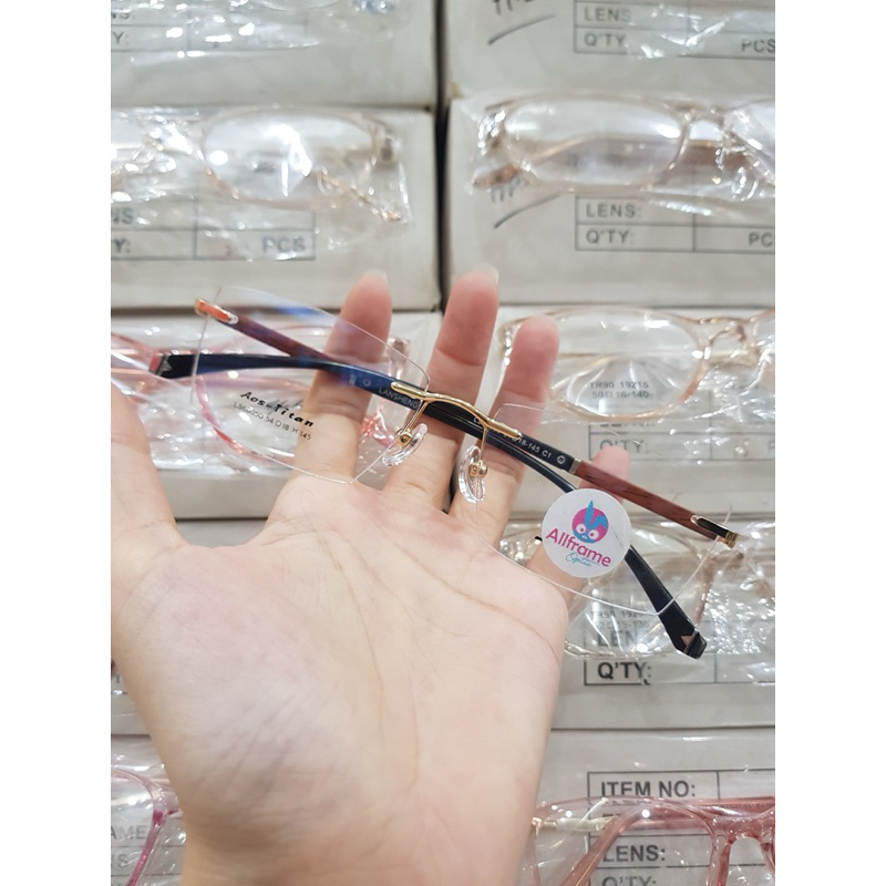 KACAMATA PREMIUM FRAMELESS BOR KODE LS68050