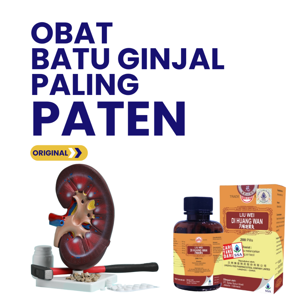 Obat Herbal Cina Liu Wei Di Huang Wan untuk Mengatasi Batu Ginjal, Kencing Di Malam Hari, Badan Lema