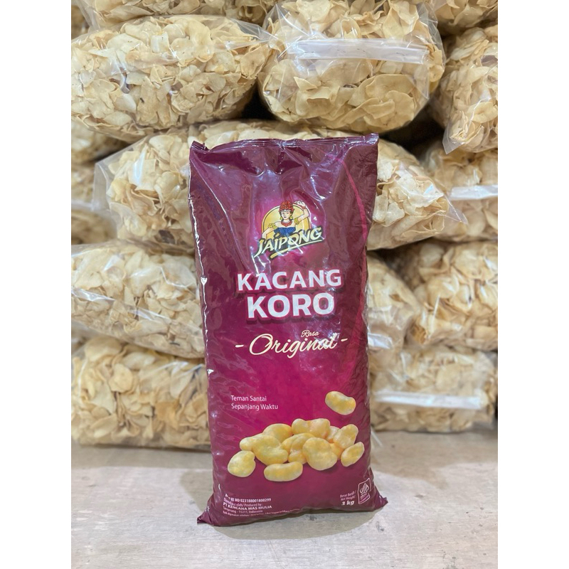 

Kacang Koro Putih 3 Kg