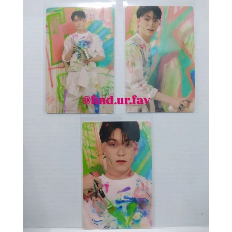 SEVENTEEN Official Photocard Face The Sun Vernon Carat Ver.