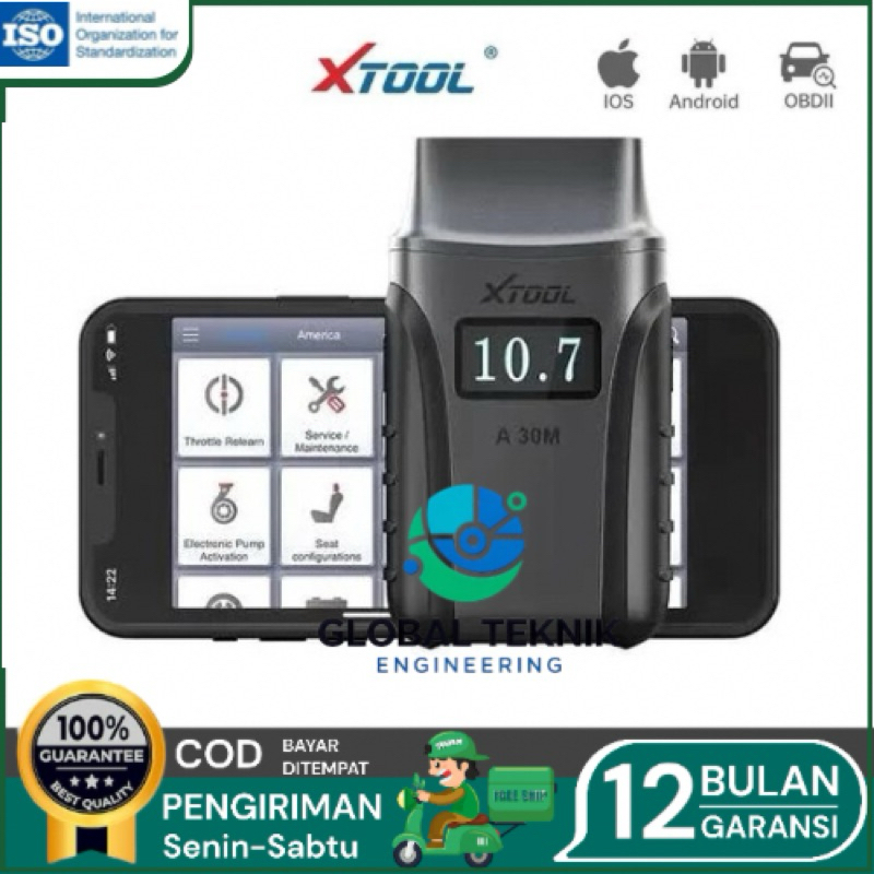 XTOOL Anyscan A30M Full System Diagnostic OBD2 Tools Work with IOS