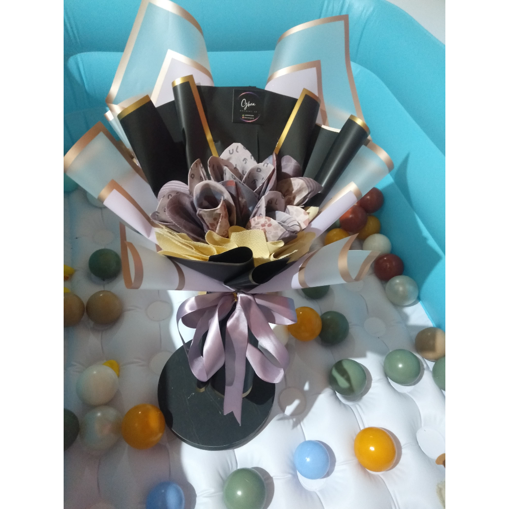 BUKET JILBAB BELLA SQUARE / MOTIF / PASMINA