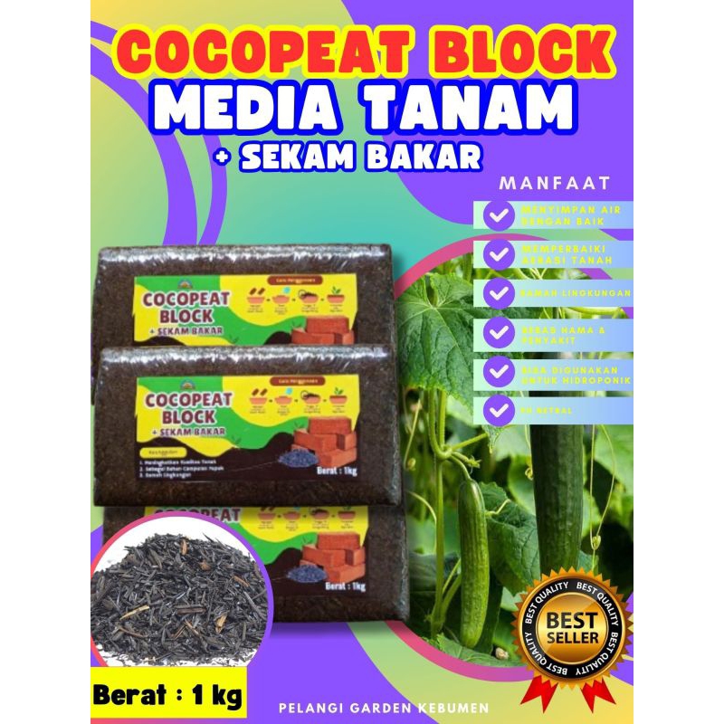 TERBAIK  Cocopeat Asia Tani, Cocopeat Alas Hamster