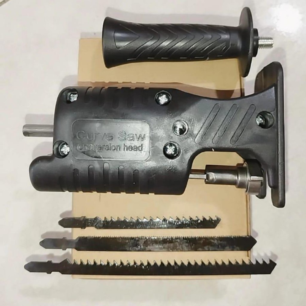 DISKON NEW~ADAPTOR MESIN JIGSAW/ADAPTOR MESIN BOR JADI MESIN JIGSAW MESIN BOR MENJADI MESIN GERGAJI