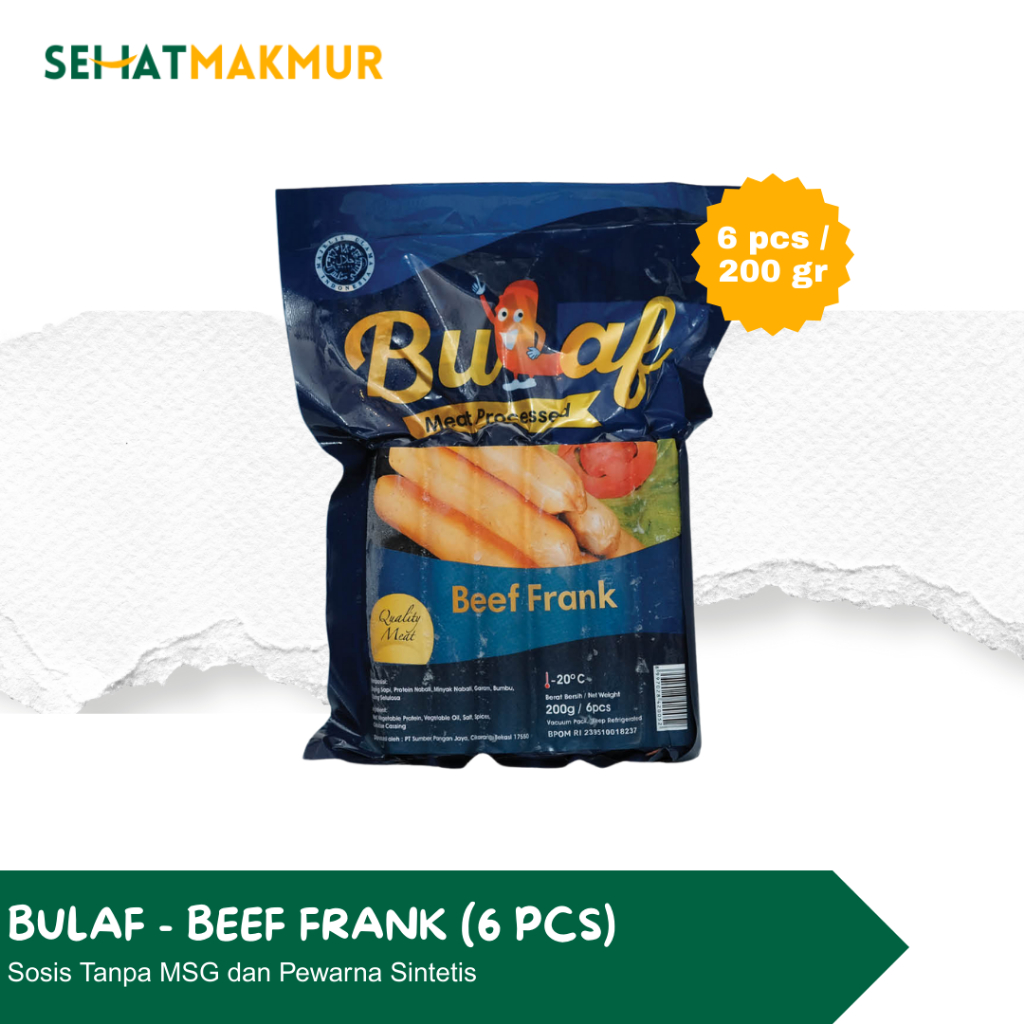 

Bulaf - Sosis Beef Frank (6 pcs)