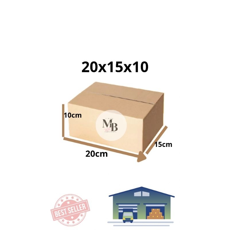 

box packing ukuran 20x15x10 bestseller