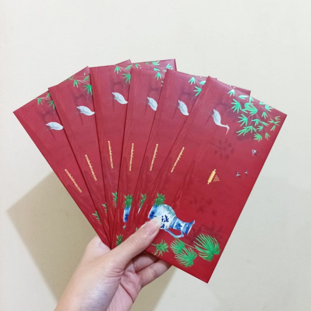 

Angpao imlek angpau amplop sincia netral panjang premium Anns Bake House