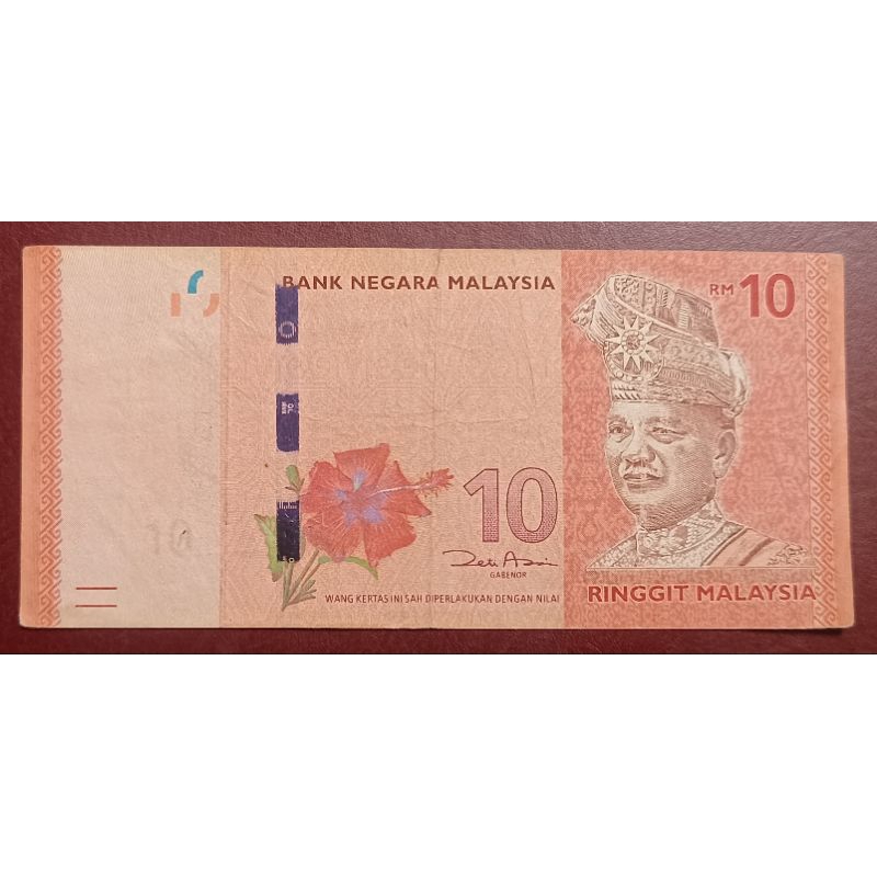 UANG MALAYSIA 10 RINGGIT