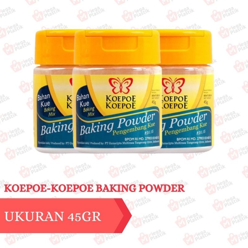 

KOEPOE-KOEPOE BAKING POWDER 45GR