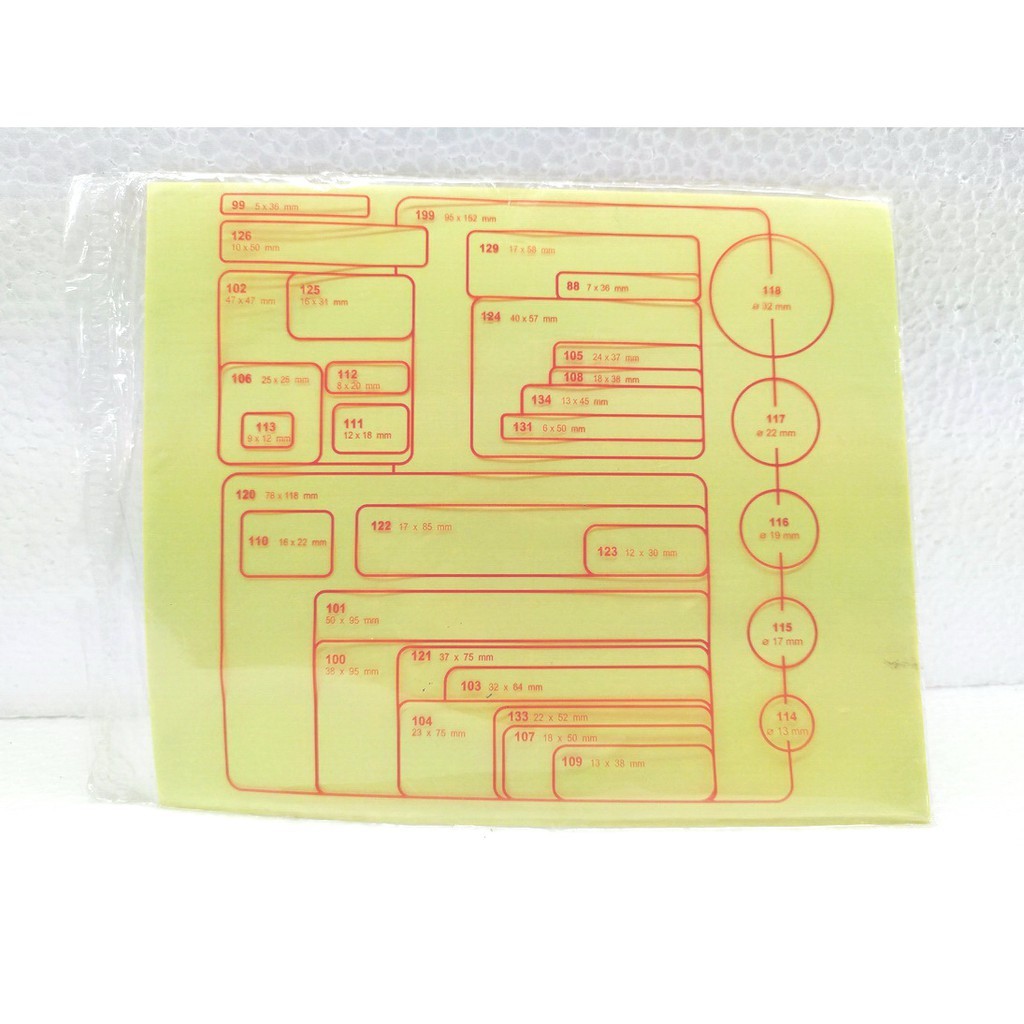 

Label Harga Label Stiker Beng Yu 112 Isi 25 Pack