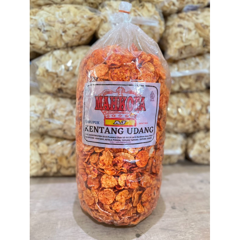 

Krupuk Kentang Udang 3 Kg