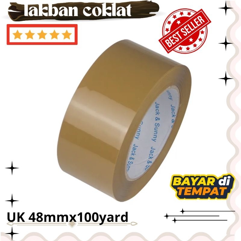 

LAKBAN COKLAT UK 48MMX100YARD FULL