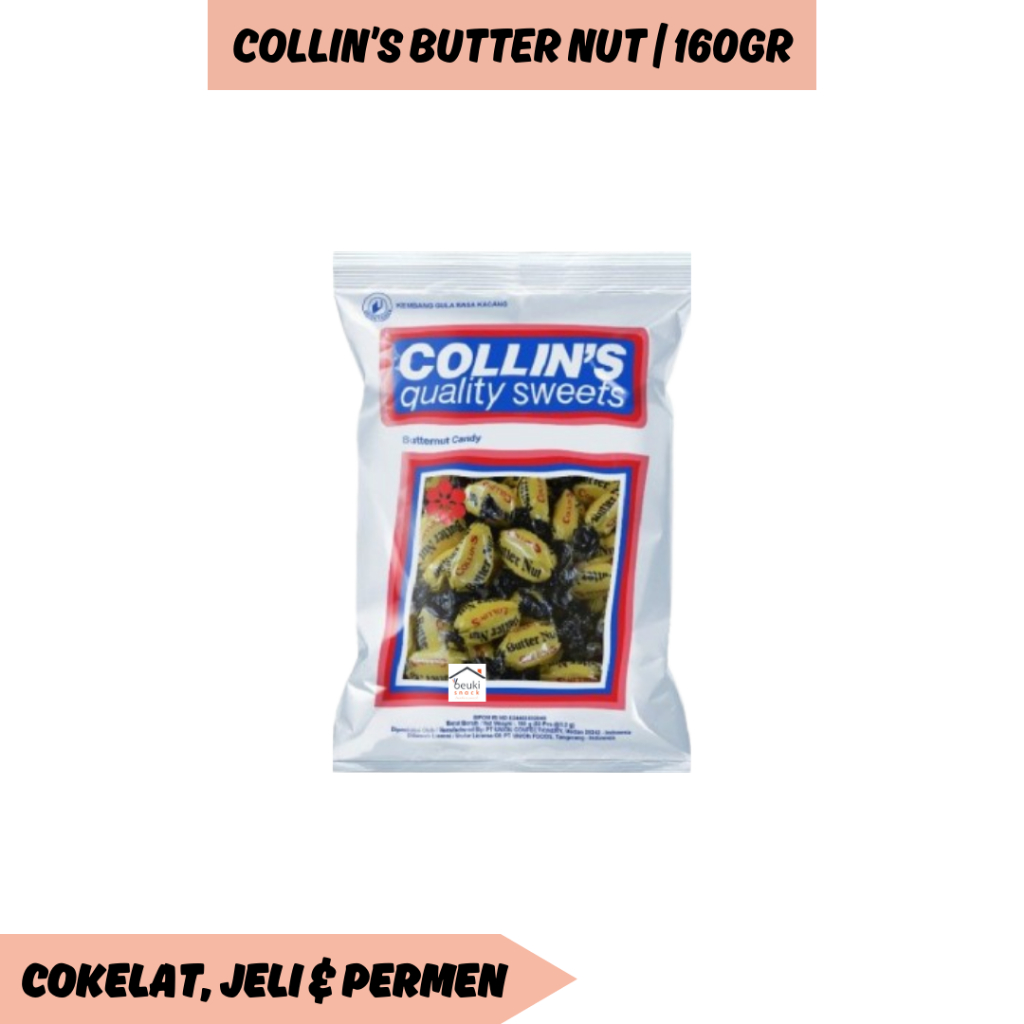 

Collin's Butter Nut Candy Permen Kacang Enak