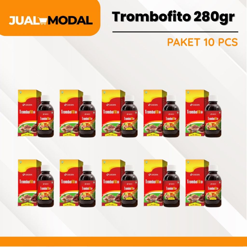 

PAKET HEMAT 10 PCS Madu Angkak TROMBOFIT0 Ramuan Sari Kurma Plus Propolis Herbal DBD, Tipes & Menaikkan Trombosit 280gr