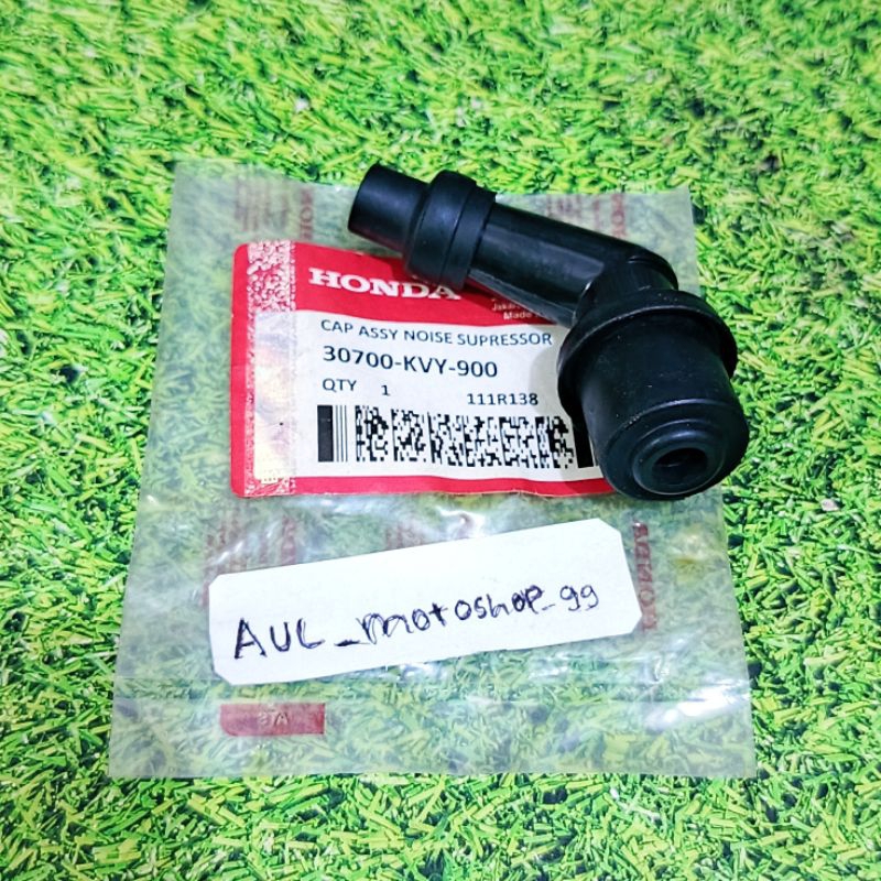 Cangklong tutup Busi Honda Beat Karbu/Scoopy/Spacy/Vario 110 ORI (KVY)