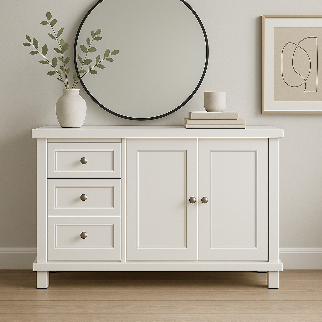 Bufet Pendek / Rak TV 120 cm Laci 3