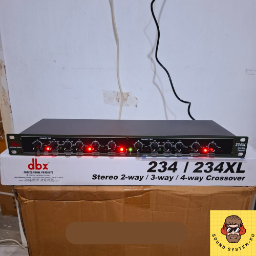 CROSSOVER DBX 234 / 234 XL GRADE A+ / Crossover Aktif DBX 234 XL