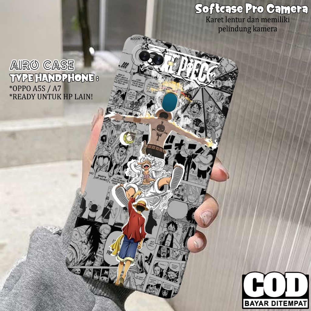 Case OPPO A5S/A7 Terbaru - Softcase OPPO A5S/A7 - Fashion Case ANIME - Casing OPPO A5S/A7 - Softcase
