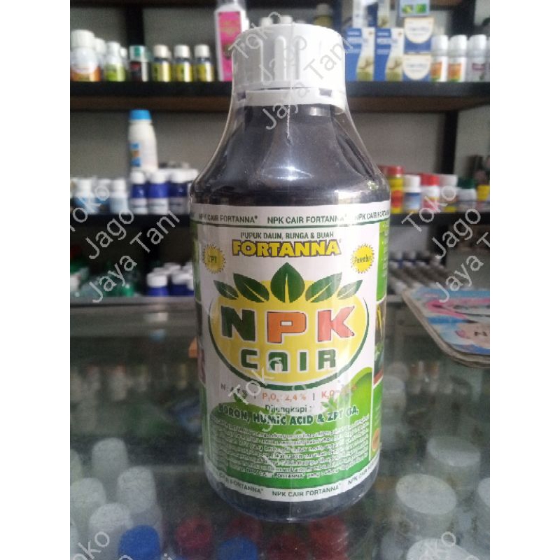 Fortanna NPK Cair - Pupuk Daun Bunga dan Buah
