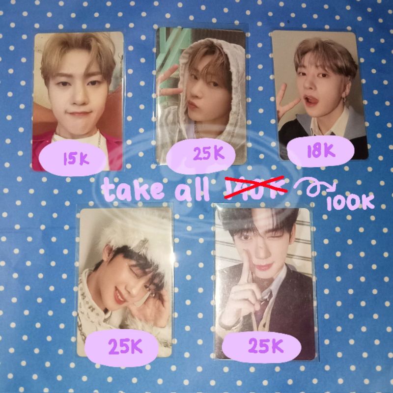[READY STOCK] PHOTOCARD OFFICIAL ZB1 MATTHEW DICON YITS MELPO GYUVIN FAIRYTALE YUJIN MELPO