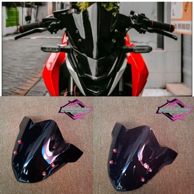 VISOR CB 150R NEW PLUS BAUT VARIASI