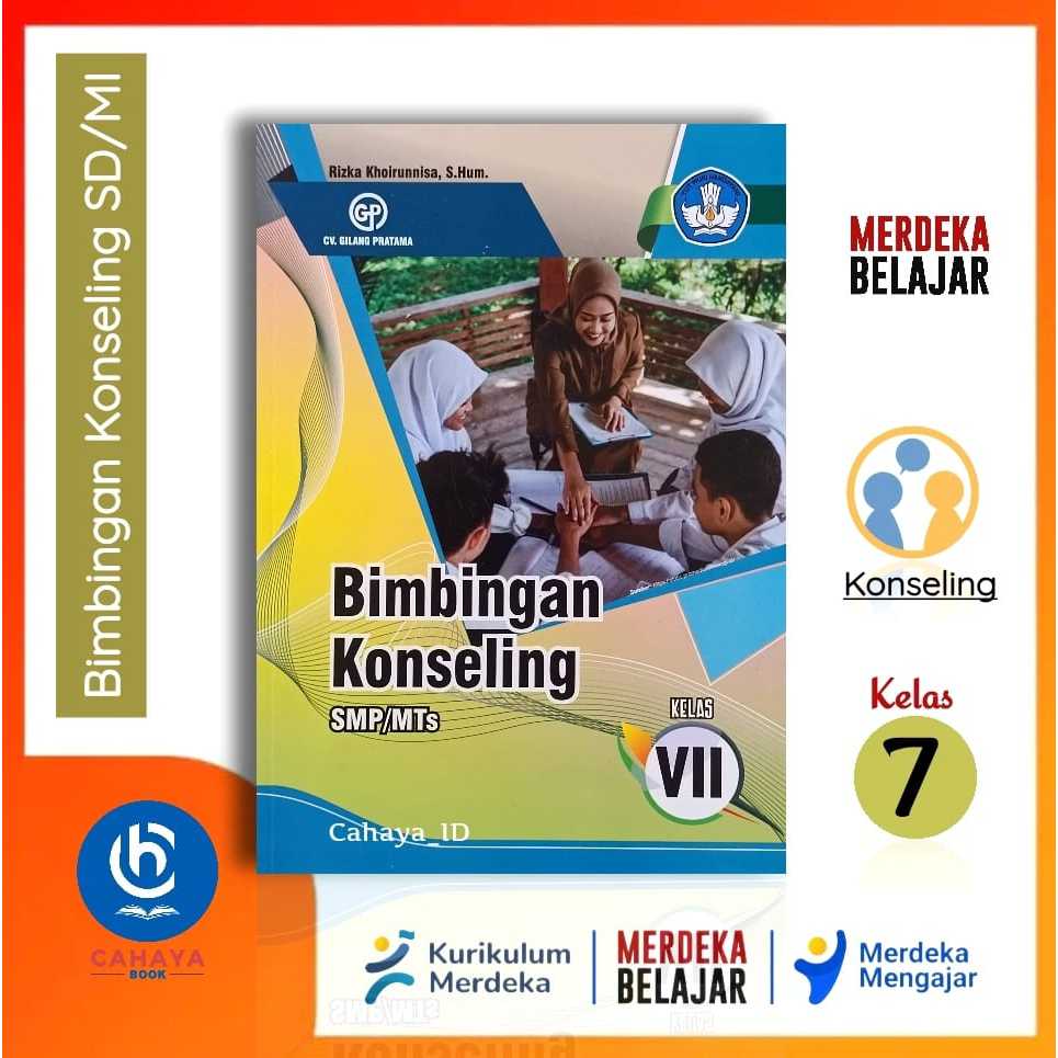 Penerbit GP Kebiasaanku - Buku Bimbingan Konseling (BK) SMP/MTs Kelas 7 Kurikulum Merdeka