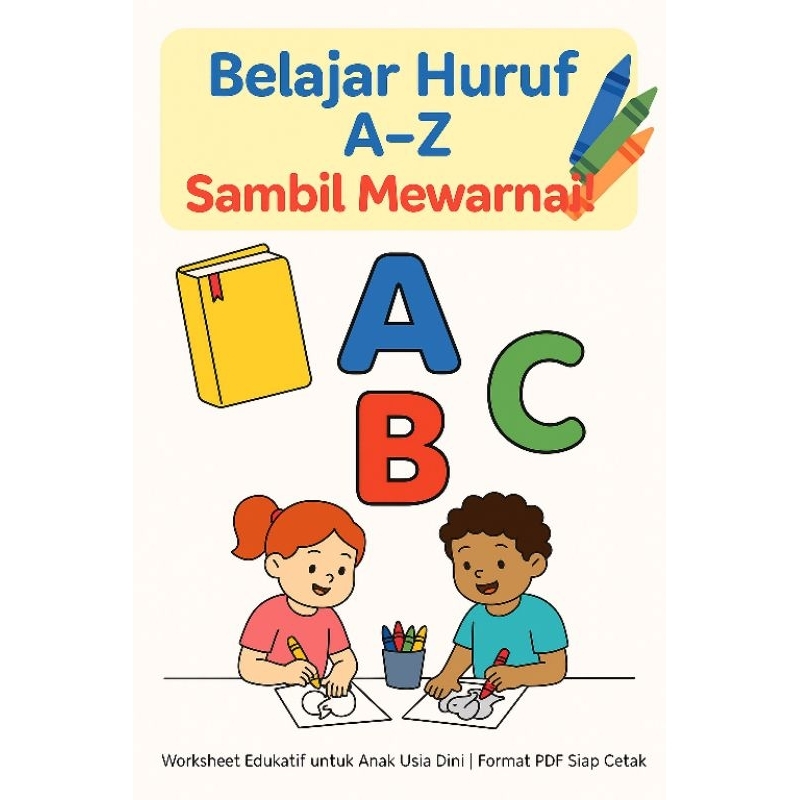 

Worksheet Anak A-Z | Printable Belajar Huruf.