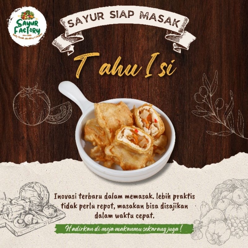 

Paket Siap Masak Gorengan Tahu Isi