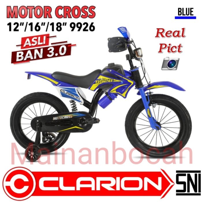 SEPEDA BMX 18 INCH CLARION 9926 MOTORCROSS TERBARU