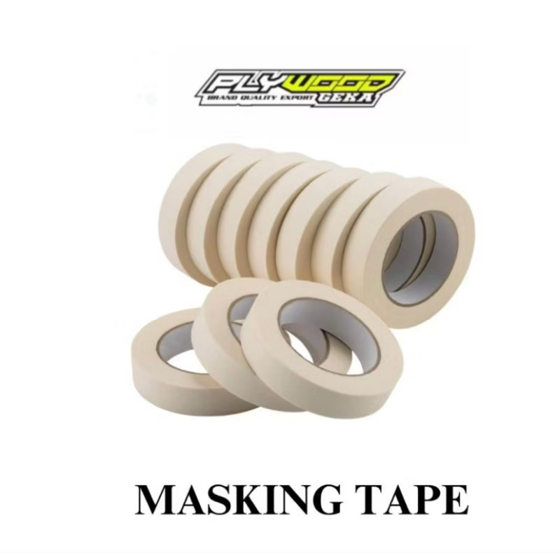 

Lakban Kertas / Masking Tape TRUST Ukuran 24mm x 15 meter