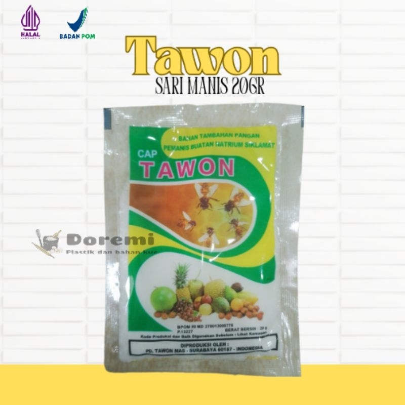 

Sari Manis Cap Tawon 20gr Sachet Halal Murah / Pemanis Buatan Sachet / Natrium Siklamat