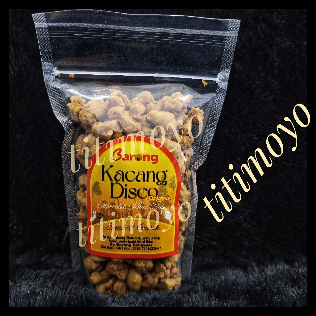 

Kacang Bali "BARONG" Kacang Disco 250Gr