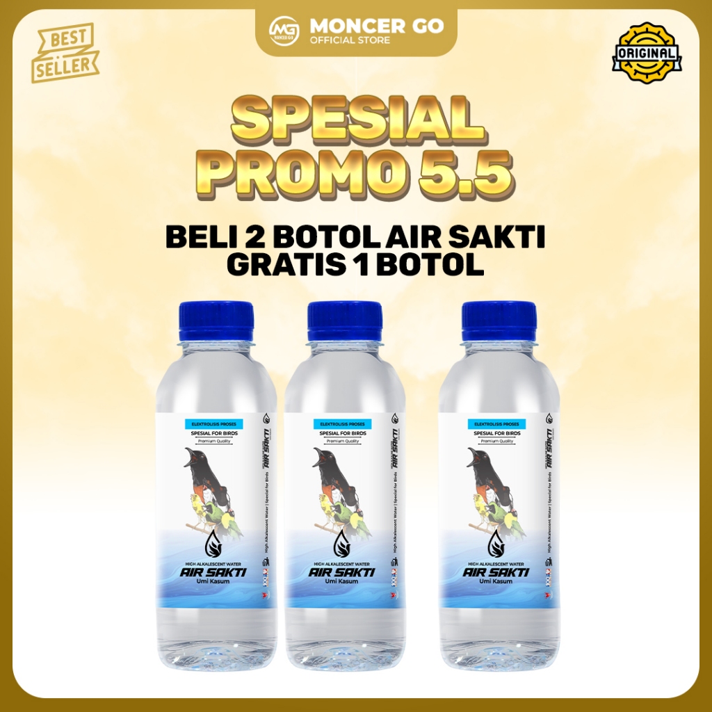 

Air Sakti By Umi Kasum Anti Oksidan Tinggi 250mL Untuk Minum Burung Sehat dan Juara