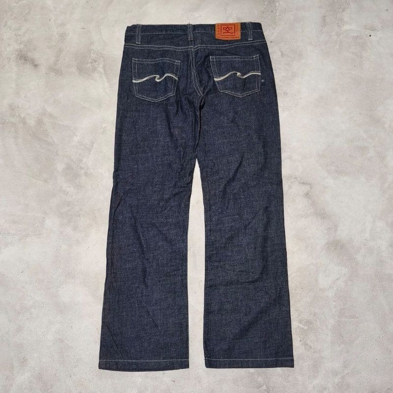 Celana panjang denim jeans pria blue way