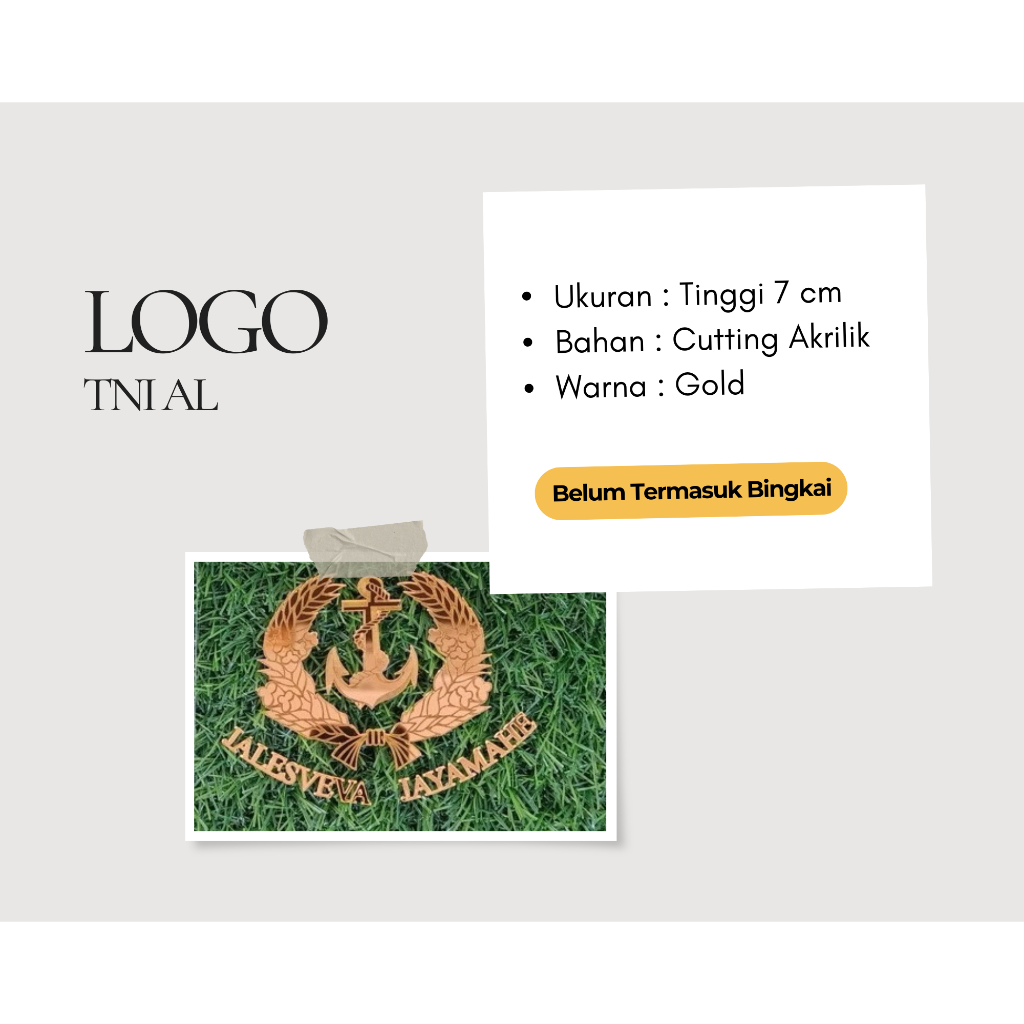 Logo TNI AL Persit Stetoskop