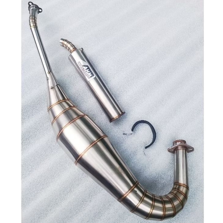Knalpot AHM full Stenlis for Ninja R Ninja RR Ninja s Ninja ss