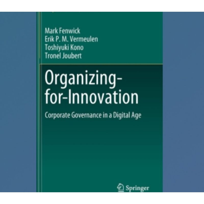 Buku Organizing-for-Innovation: Corporate Governance in a Digital Age