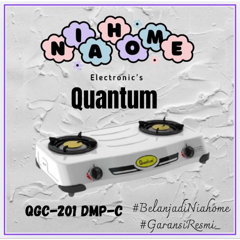 Quantum QGC201DMPC - Kompor Gas 2 Tungku QGC 201 DMPC QGC-201 DMP-C