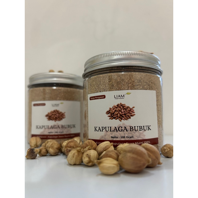 

Kapulaga murni 100 gram, 100% tanpa bahan tambahan dan pengawet