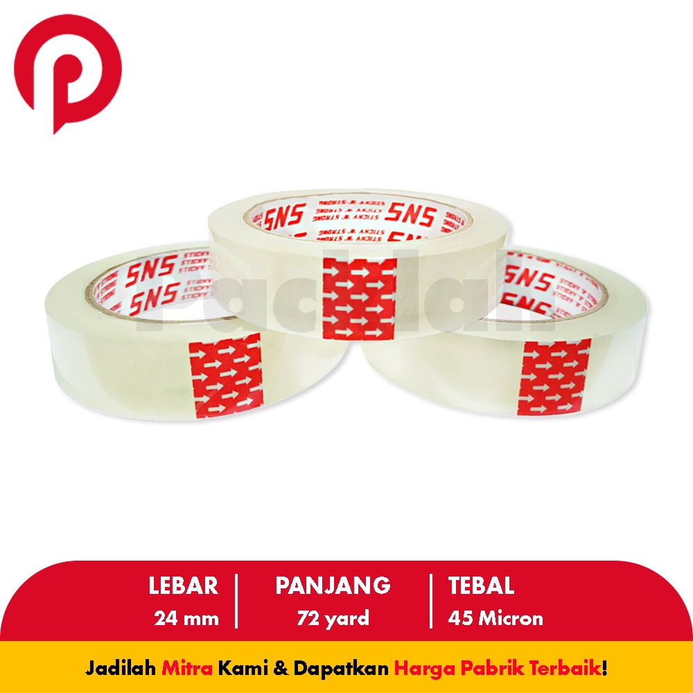 

ISOLASI BENING 1 INCH 72 YARD SNS PackLah