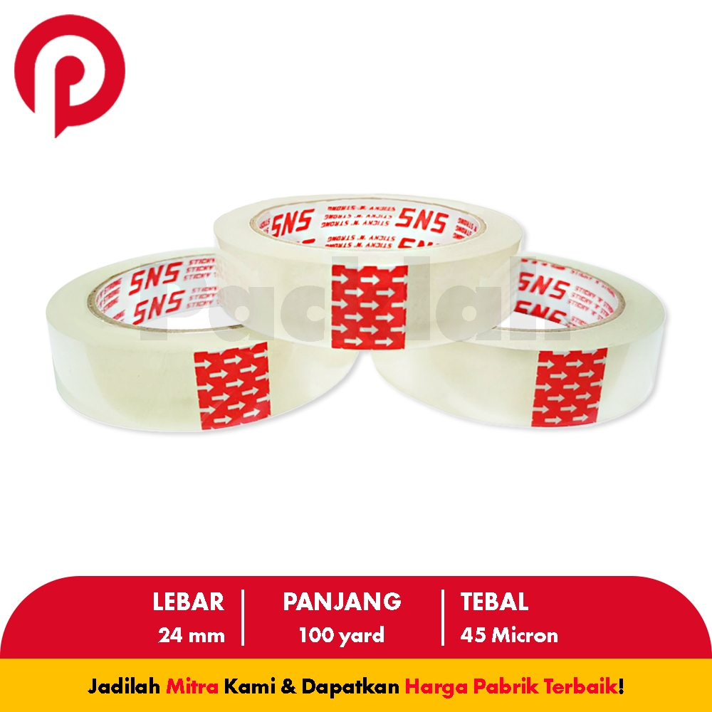 

ISOLASI BENING 1 INCH 100 YARD SNS (PackLah)