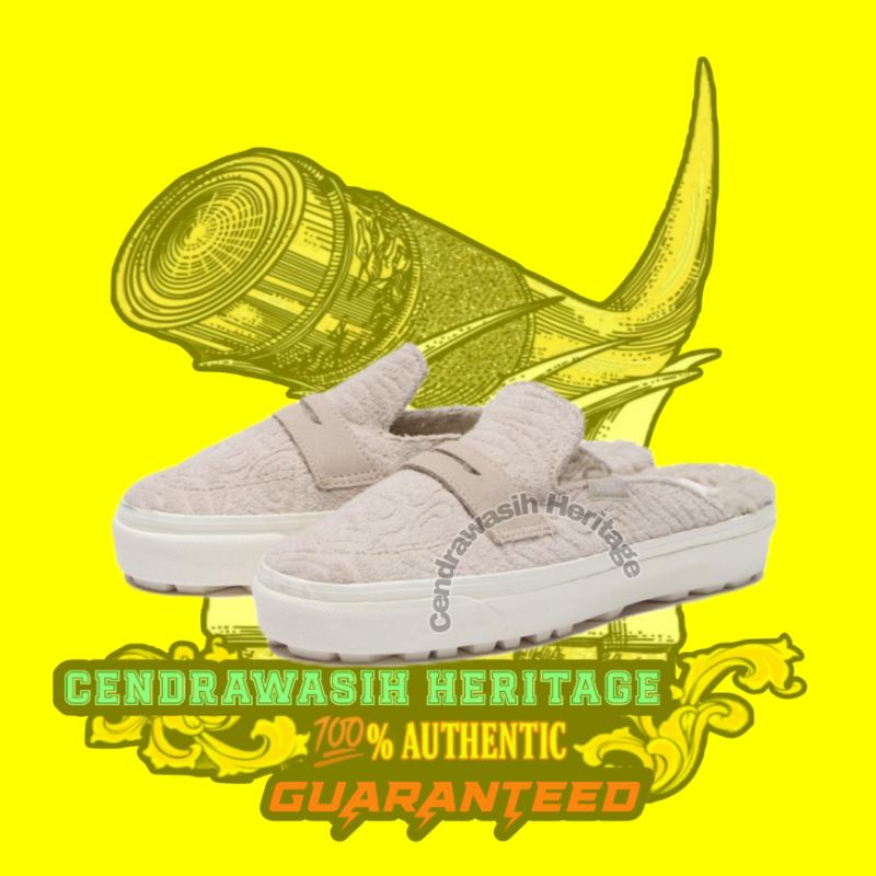 Vans Style 53 Mule Dx Swirl Knit Tan Original