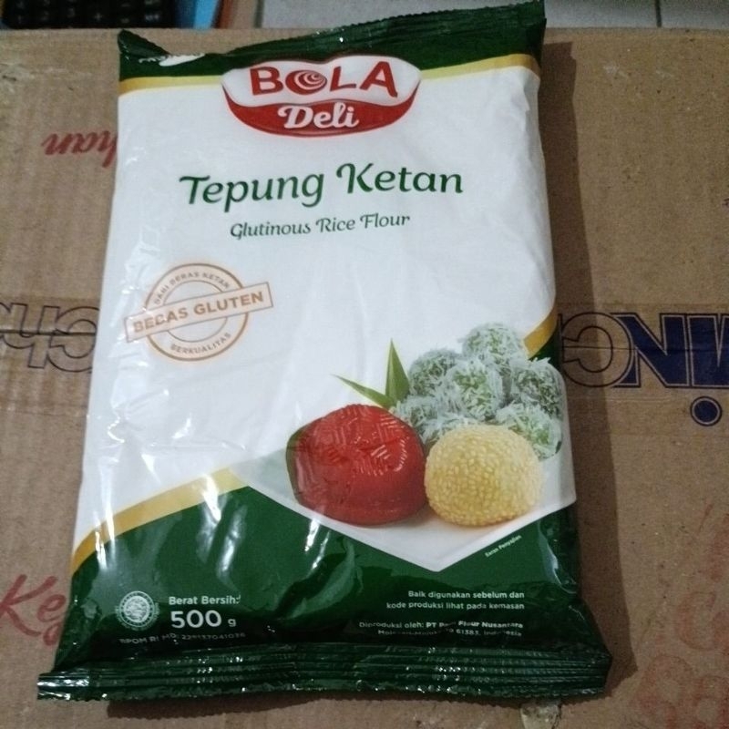 

tepung ketan bola deli kemasan 500gram