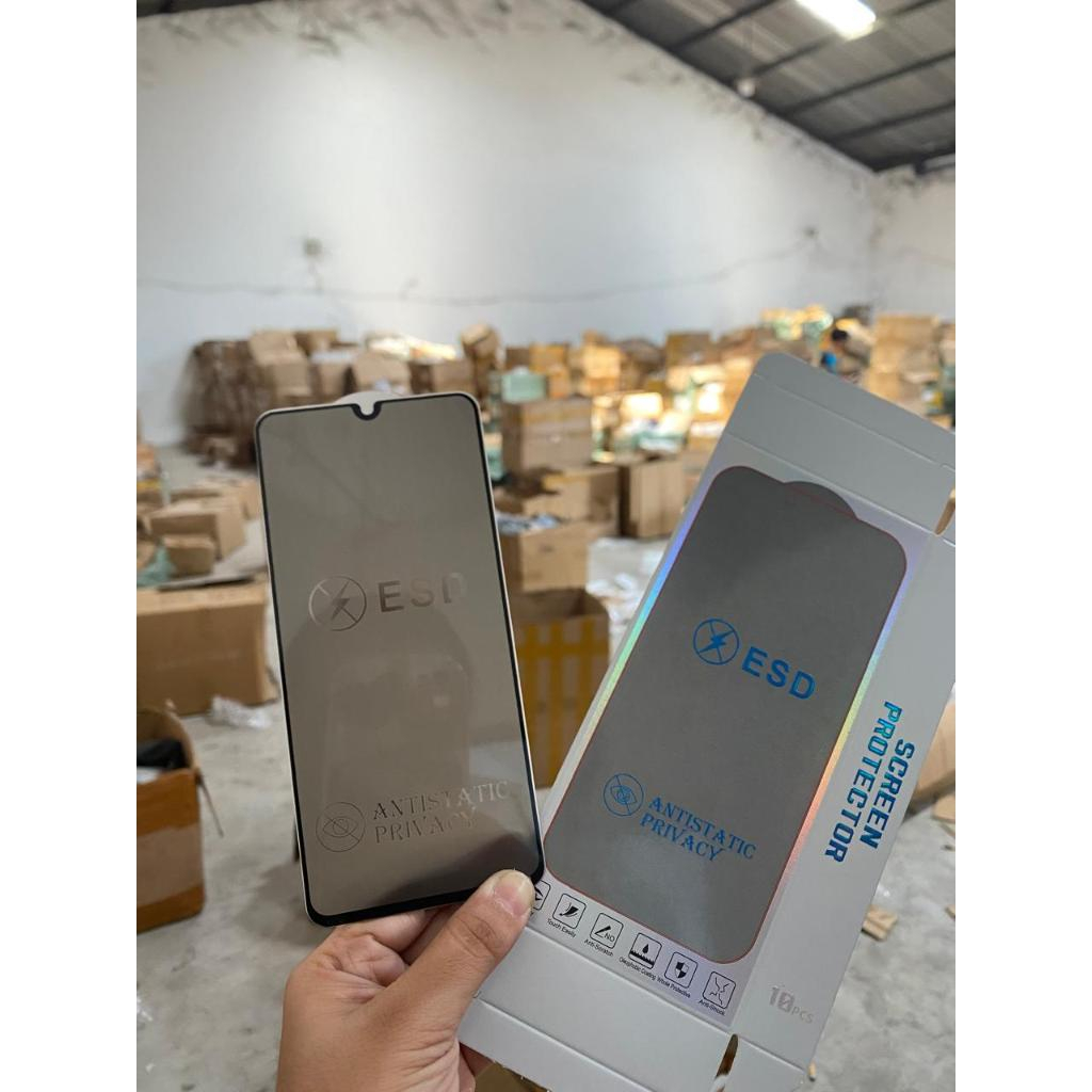 TEMPERED GLASS ESD SPY GLOSSY POCO X7 PRO POCO F7 PRO POCO M4 POCO M5 POCO M6 POCO M6 PRO POCO 5X PO