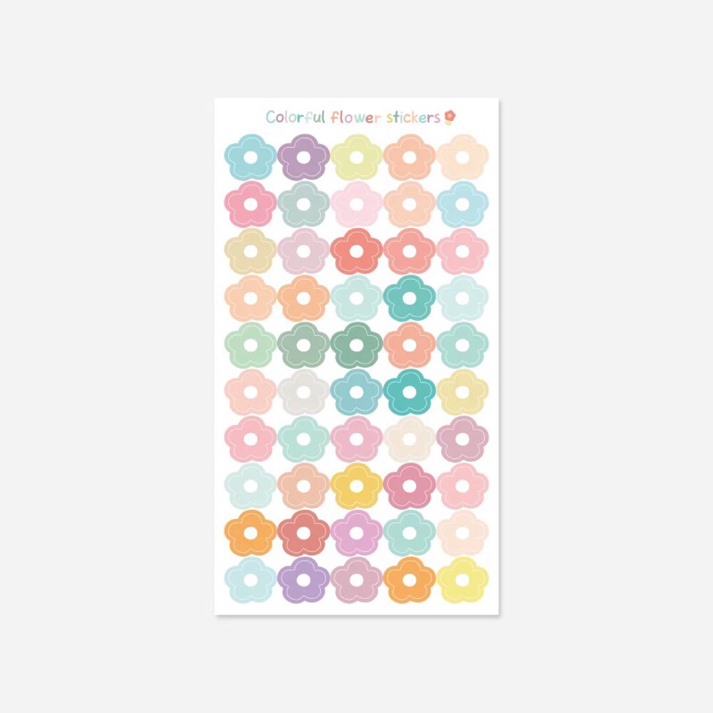 

stiker colorfull 480pcs/pack