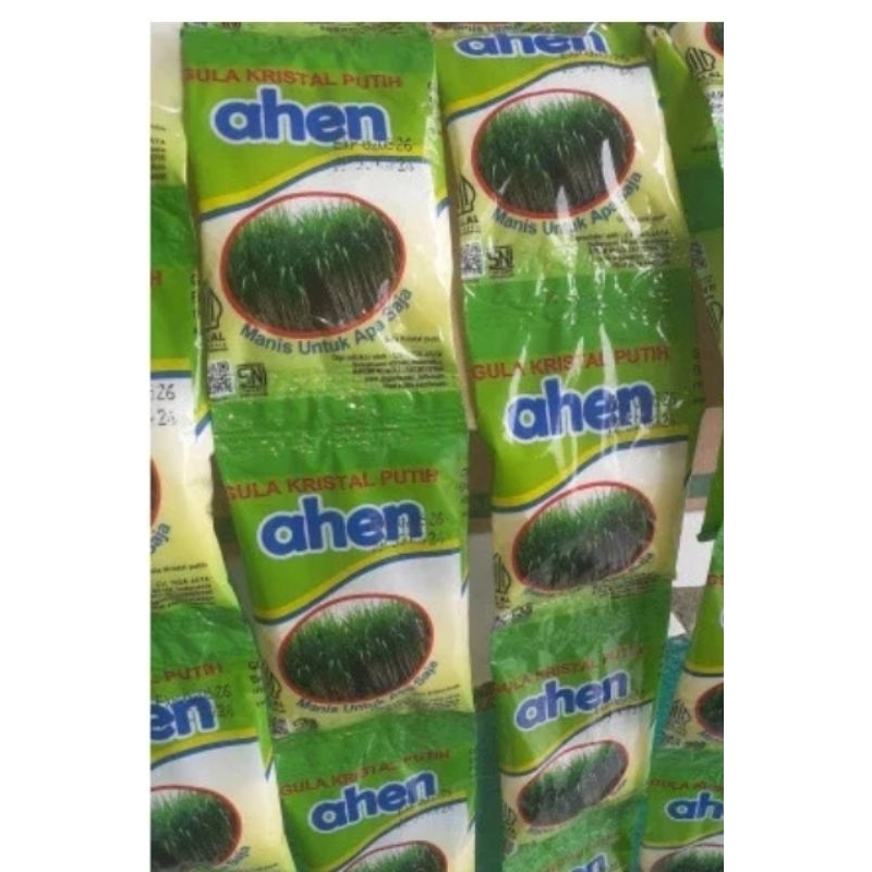 ahen gula pasir 1 renceng isi 10pcs